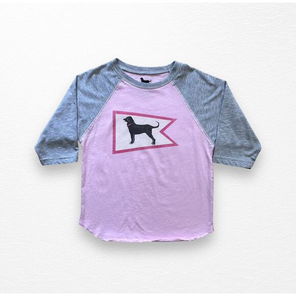 The Black Dog Raglan Tee, Size 6 - Picture 5 of 6